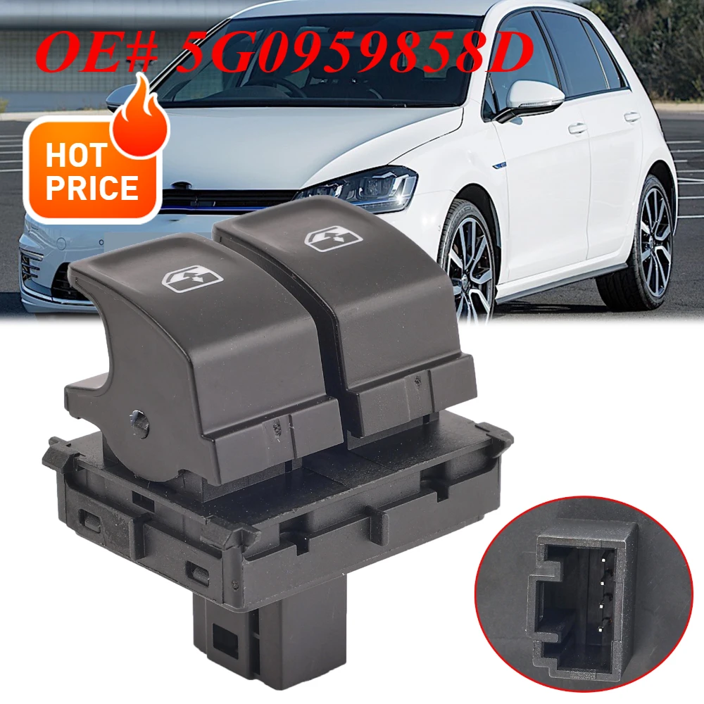 Автомобильный переключатель стеклоподъемника, кнопка управления для Skoda Scala VW Passat B6 Touran Eos GIT Golf Mk7 Cafter Campmob 5G 0959858 Д 5Г 0959858 E
Автомобильный переключатель стеклоподъемника, кнопка управления для Skoda Scala VW Passat B6 Touran Eos GIT Golf Mk7 Cafter Campmob 5G 0959858 Д 5Г 0959858 E