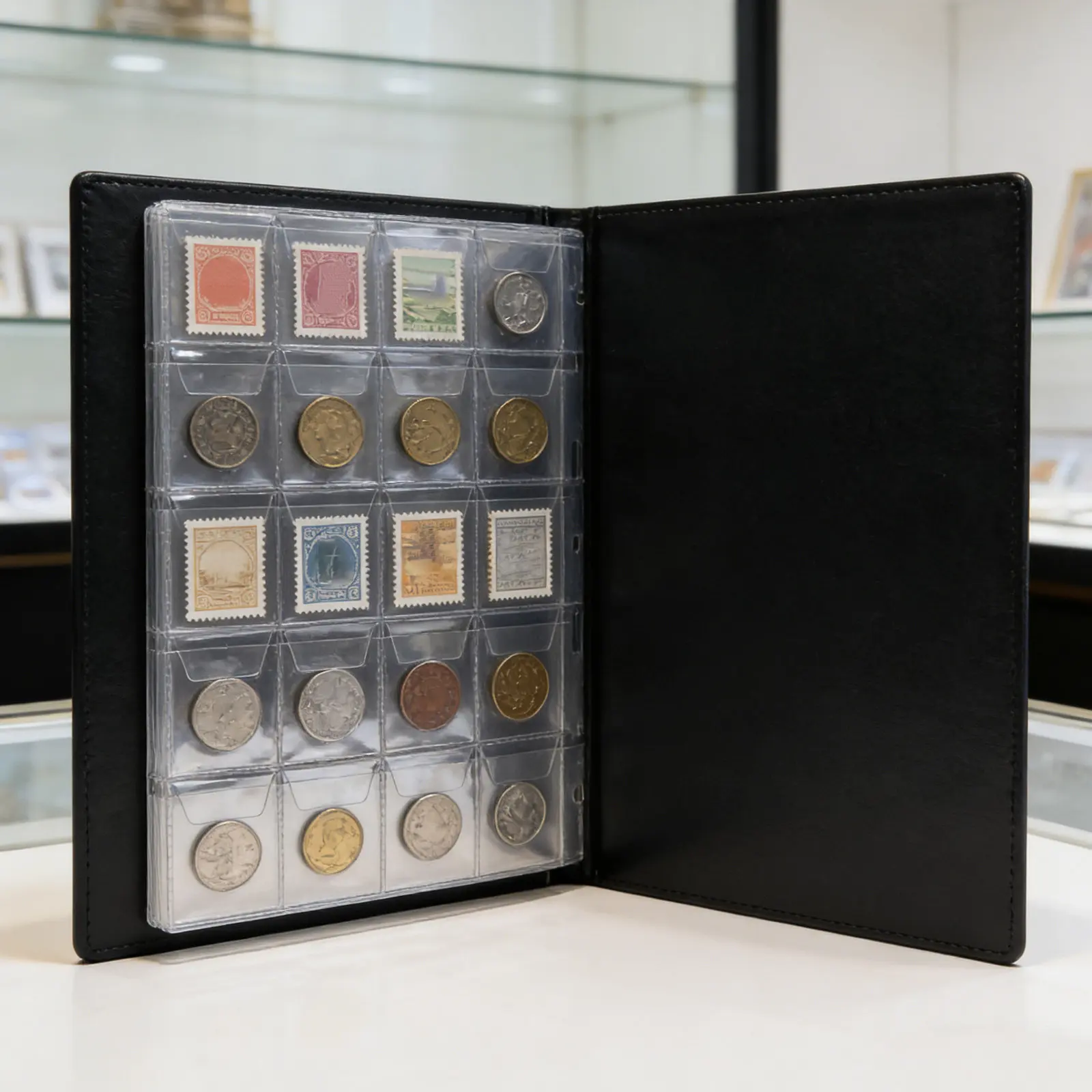 10Pcs Coin Binder Sleeves Standard 9-Hole 20-Pocket Coin Stamp Organizer Sheets Clear Display Storage Pages Stamp Binder Inserts
10Pcs Coin Binder Sleeves Standard 9-Hole 20-Pocket Coin Stamp Organizer Sheets Clear Display Storage Pages Stamp Binder Inserts