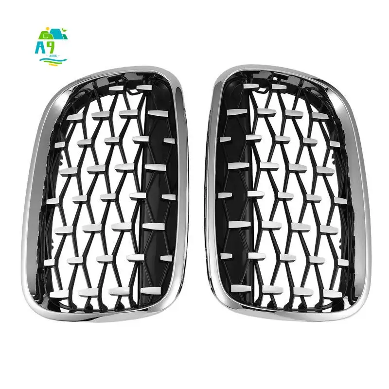 A09E-Car Silver Front Middle Grille Grill Replacement For BMW X5 E70 / X6 E71 2008-2013
A09E-Car Silver Front Middle Grille Grill Replacement For BMW X5 E70 / X6 E71 2008-2013