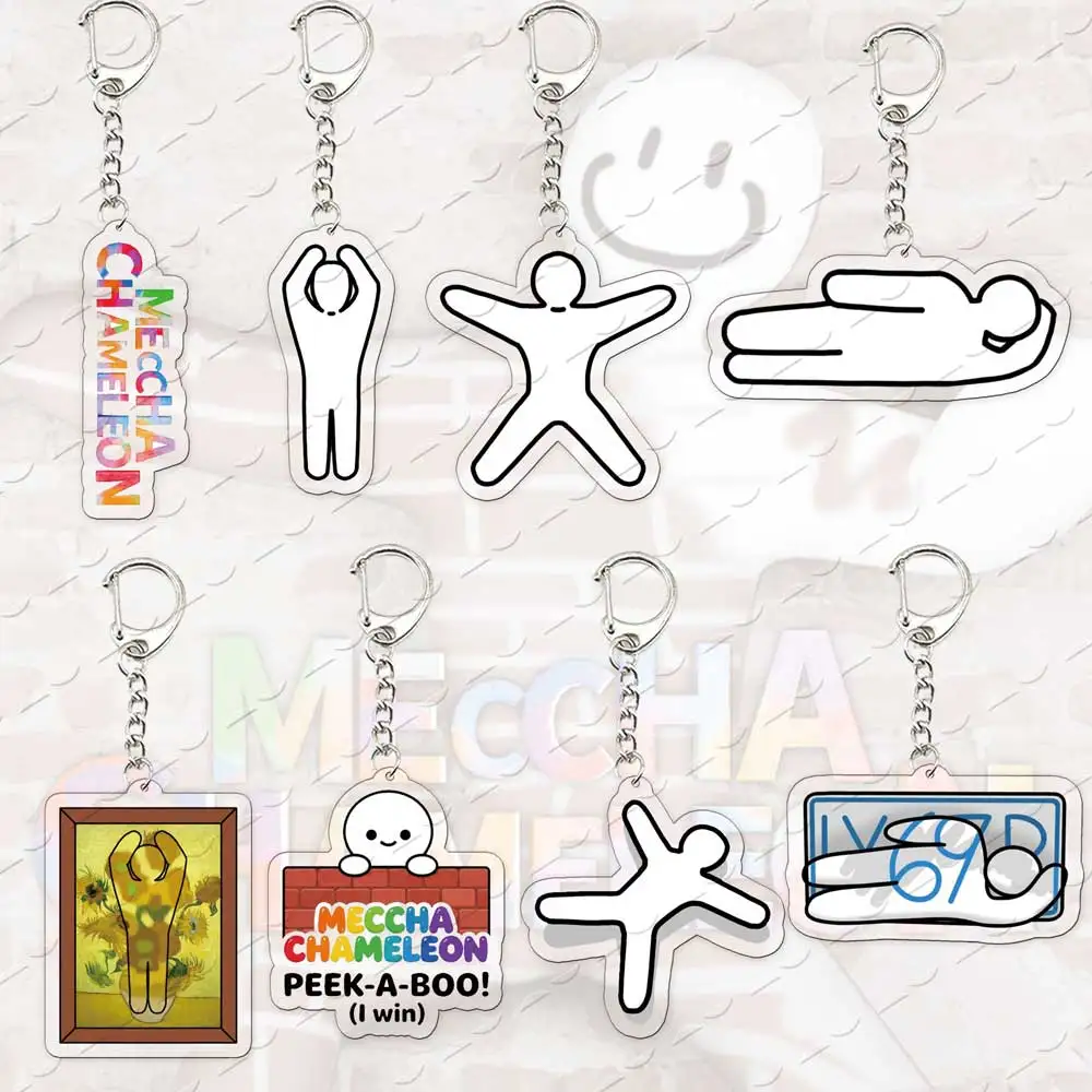 Popular Video Game MECCHA CHAMELEON Keychain Charm Keychains for Accessorie bag Pendant Jewelry Game Fans Gift
Popular Video Game MECCHA CHAMELEON Keychain Charm Keychains for Accessorie bag Pendant Jewelry Game Fans Gift