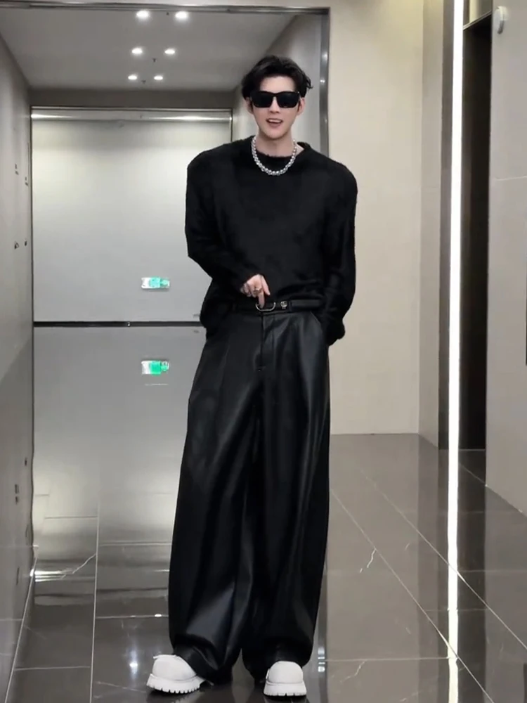 Bla Thiened Motorcycle Riding Pants Wide Leg Knife Autumn Winter Waterproof Men's Casual Straight Leg Trousers
Bla Thiened Motorcycle Riding Pants Wide Leg Knife Autumn Winter Waterproof Men's Casual Straight Leg Trousers