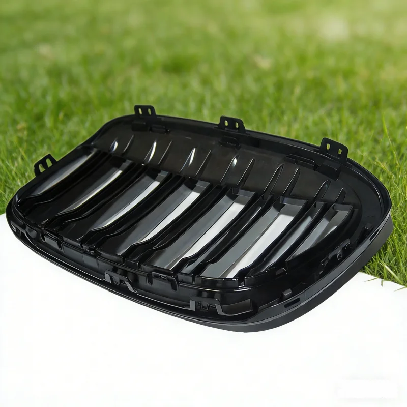 Gloss Black Double Line Slat Racing Look Front Radiator Grille Exterior Mod Trim Fit Compact SUV 2016-2019
Gloss Black Double Line Slat Racing Look Front Radiator Grille Exterior Mod Trim Fit Compact SUV 2016-2019