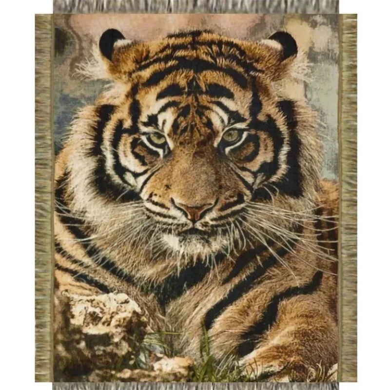 Multifunction Tiger Pattern Print Throw Blanket Sofa Covers 180x130cm Dust Cover Air Conditioning Blankets for Bed Beach Outdoor
Multifunction Tiger Pattern Print Throw Blanket Sofa Covers 180x130cm Dust Cover Air Conditioning Blankets for Bed Beach Outdoor