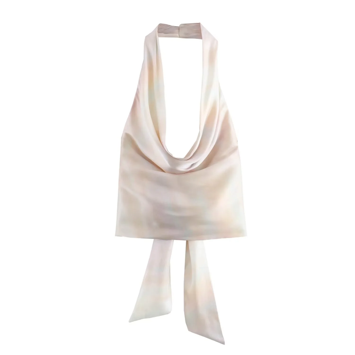 Женский топ с открытыми плечами, маленькая майка в европейском и американском стиле с шелковой текстурой, топ с воротником-стойкой, новинка 2024
Женский топ с открытыми плечами, маленькая майка в европейском и американском стиле с шелковой текстурой, топ с воротником-стойкой, новинка 2024