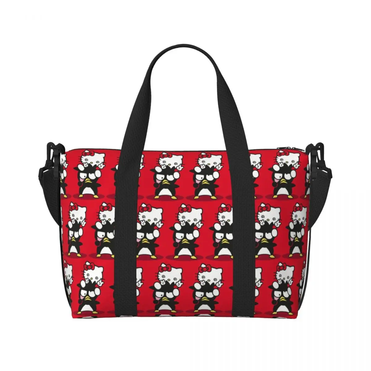 Custom BAD Badtz-Maru Sanrio Cartoon XO Child Grocery Shopping Tote Bag Women Big Capacity Beach Gym Travel Bags
Custom BAD Badtz-Maru Sanrio Cartoon XO Child Grocery Shopping Tote Bag Women Big Capacity Beach Gym Travel Bags