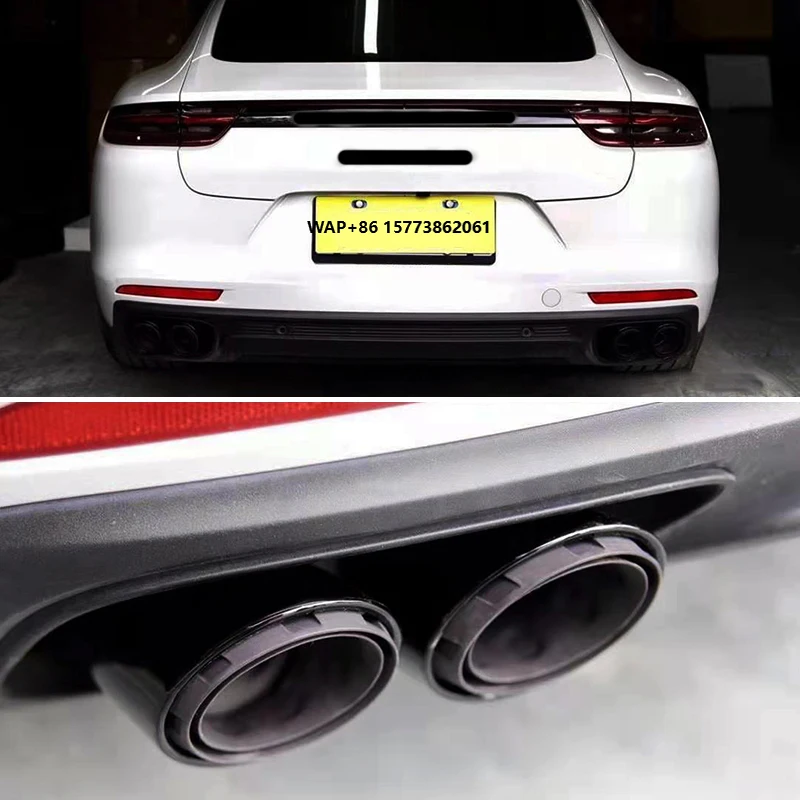 Modified Four Outlet Tailpipes Optional Exhaust Pipe Upgrade Sport Exhaust Tailpipes for Por 2017-2023 Panamera 4S
Modified Four Outlet Tailpipes Optional Exhaust Pipe Upgrade Sport Exhaust Tailpipes for Por 2017-2023 Panamera 4S
