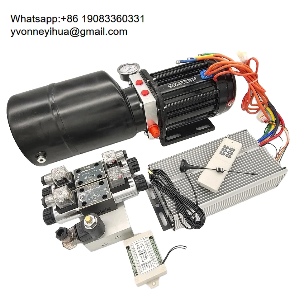 High Pressure 48/72 Volt 8L Horizontal Brushless Motor 8 Hours Continuous Work Time Hydraulic Station Power Pack Pump Valves
High Pressure 48/72 Volt 8L Horizontal Brushless Motor 8 Hours Continuous Work Time Hydraulic Station Power Pack Pump Valves