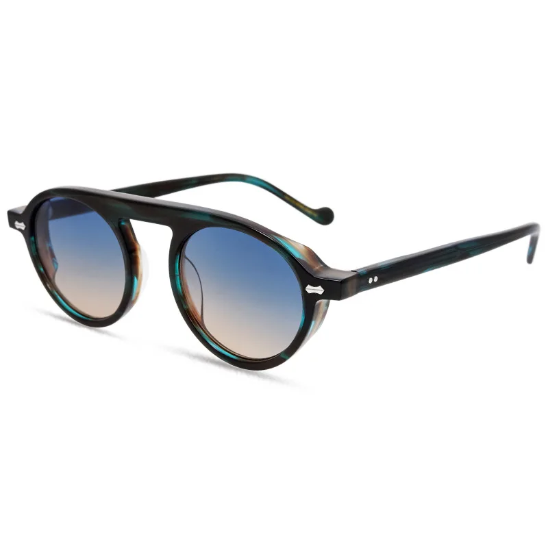 High Quality Round Small Sunglasses Women Retro Acetate Eyeglasses Men Fashion UV400 Outdoor GLASSES Man Handmade Eyewear 144mm
High Quality Round Small Sunglasses Women Retro Acetate Eyeglasses Men Fashion UV400 Outdoor GLASSES Man Handmade Eyewear 144mm