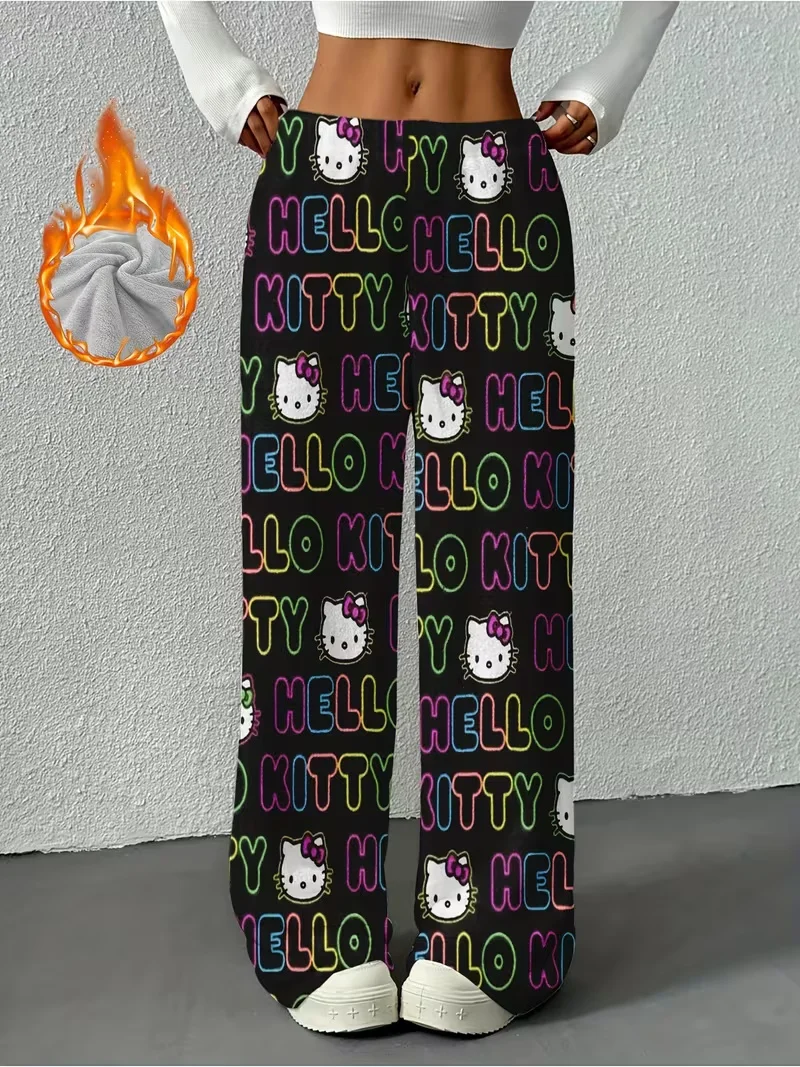 Sanrio Family K Hello Kitty Melody, пижамы, осенне-зимние плюшевые штаны с героями мультфильмов для взрослых и детей, теплая повседневная одежда
Sanrio Family K Hello Kitty Melody, пижамы, осенне-зимние плюшевые штаны с героями мультфильмов для взрослых и детей, теплая повседневная одежда