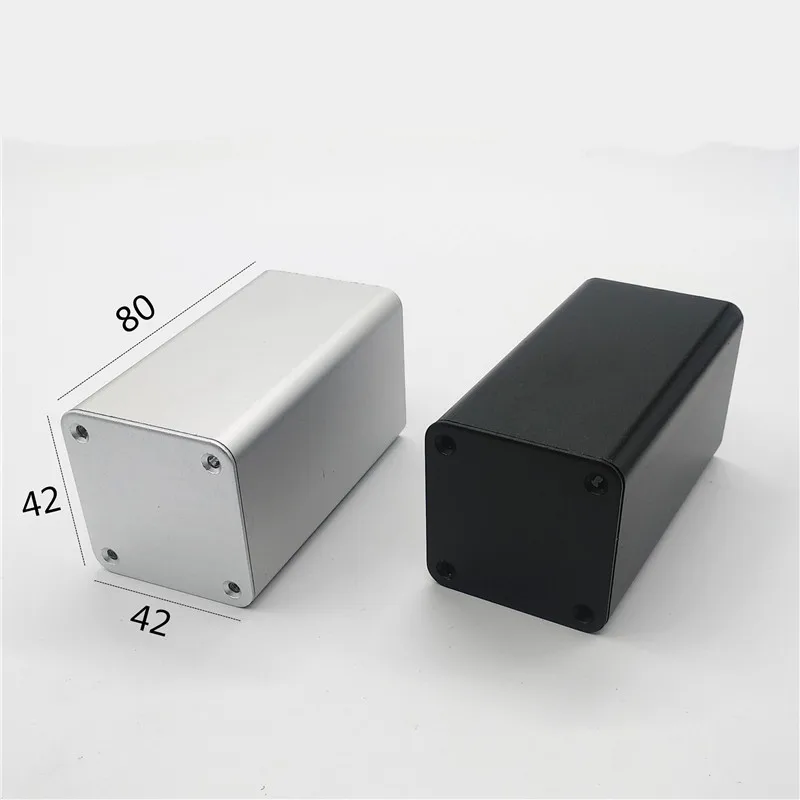 Aluminum Enclosure waterproof 80x42x42mm Case PCB DIY Instrument Electronic Project Protective Box Alloy Components Made PCB
Aluminum Enclosure waterproof 80x42x42mm Case PCB DIY Instrument Electronic Project Protective Box Alloy Components Made PCB