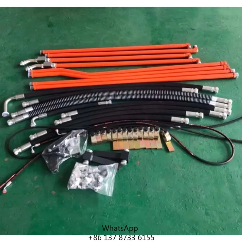 Hydraulic Breaker Pipinng Kits Breaker Spare Parts Hydraulic Piping Kit Pipeline Kits For Construction Rubber Steel Material
Hydraulic Breaker Pipinng Kits Breaker Spare Parts Hydraulic Piping Kit Pipeline Kits For Construction Rubber Steel Material