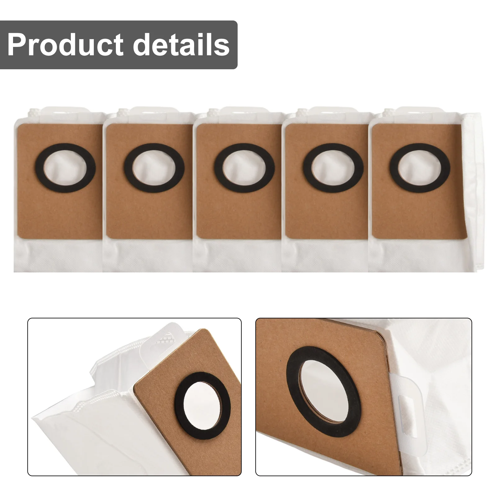 Efficient Cleaning with These Replacement Dust Bags for ILIFE T20S Robot Vacuum Cleaner in a Convenient 5 Pack
Efficient Cleaning with These Replacement Dust Bags for ILIFE T20S Robot Vacuum Cleaner in a Convenient 5 Pack