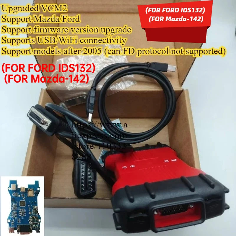 Top VCM2 for Ford Original Full Chip IDS V121 Multi-language Car Diagnostic Scanner VCM2 for Mazda Professional Diagnostic Tools
Top VCM2 for Ford Original Full Chip IDS V121 Multi-language Car Diagnostic Scanner VCM2 for Mazda Professional Diagnostic Tools