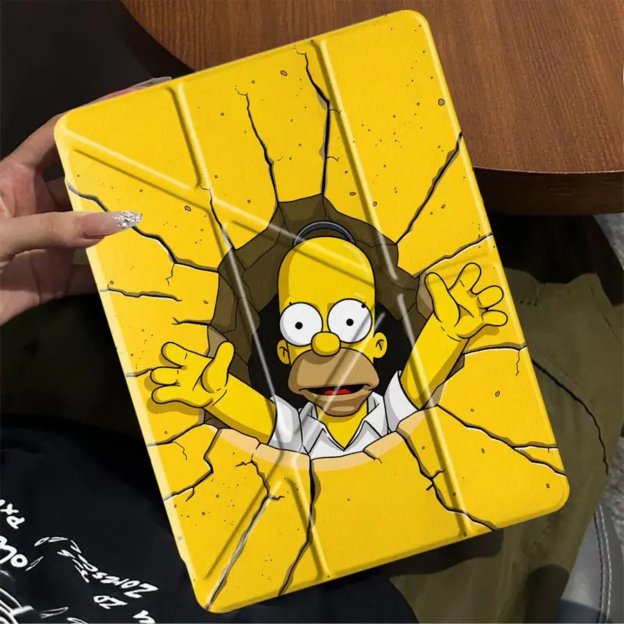 Cartoon Simpsons Holder Cover Tablet Case For iPad Pro 11th 10th 9th 8th 7th 12.9inch Mini 6 7 Air 4 5 M3 M2 1 2 M4 11inch Pro
Cartoon Simpsons Holder Cover Tablet Case For iPad Pro 11th 10th 9th 8th 7th 12.9inch Mini 6 7 Air 4 5 M3 M2 1 2 M4 11inch Pro