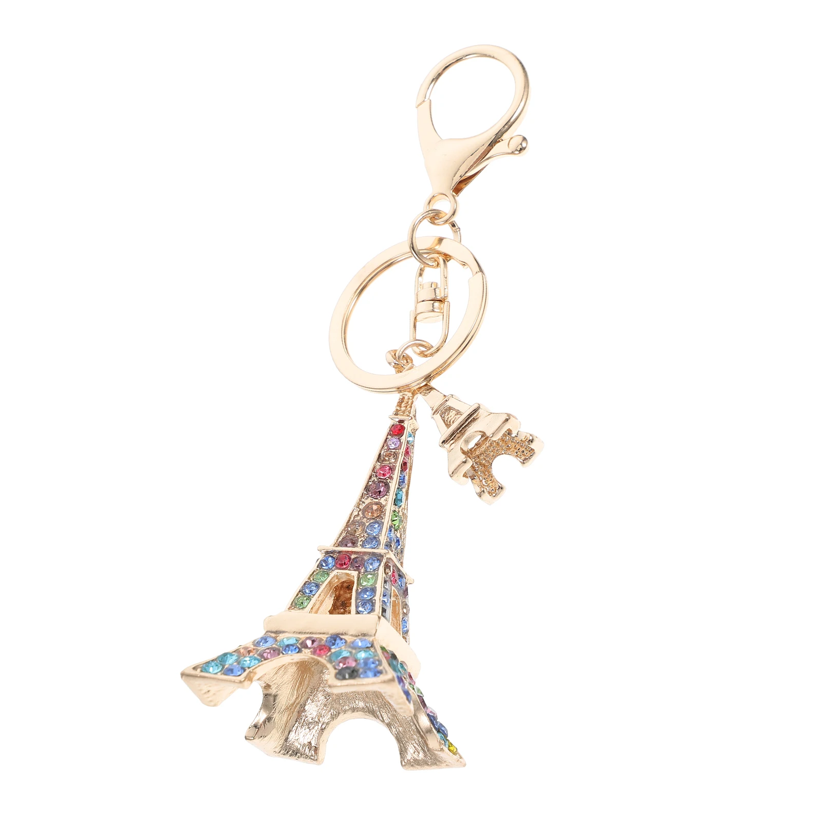 Eiffel Tower Keychain Rhinestone Zinc Alloy Bag Charm Pendant Accessory Ornament Gift Idea Valentine Day Birthday Holiday
Eiffel Tower Keychain Rhinestone Zinc Alloy Bag Charm Pendant Accessory Ornament Gift Idea Valentine Day Birthday Holiday