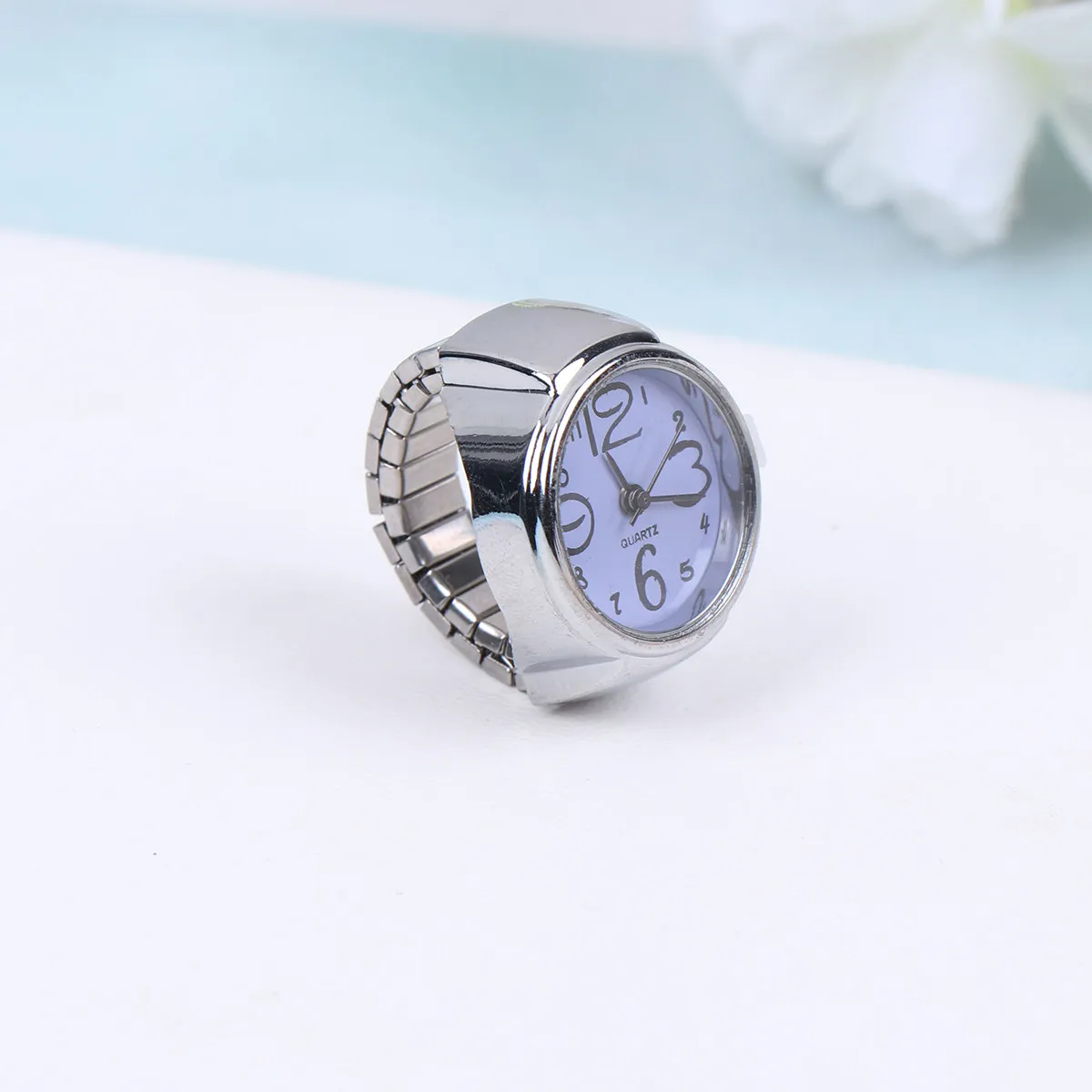 2Pcs Ring Watches for Girls Women Unique Exquisite Design Personalized Timepiece Convenient Clear Time Reading Without Phone
2Pcs Ring Watches for Girls Women Unique Exquisite Design Personalized Timepiece Convenient Clear Time Reading Without Phone