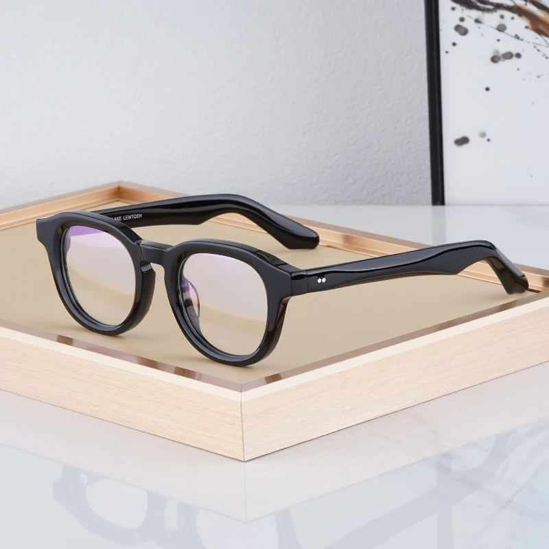 High Quality Acetate Johnny Depp DAHVEN Eyeglasses Frames For Men Women Tortoise Black Glasses Designer Vintage Glasses Frame
High Quality Acetate Johnny Depp DAHVEN Eyeglasses Frames For Men Women Tortoise Black Glasses Designer Vintage Glasses Frame