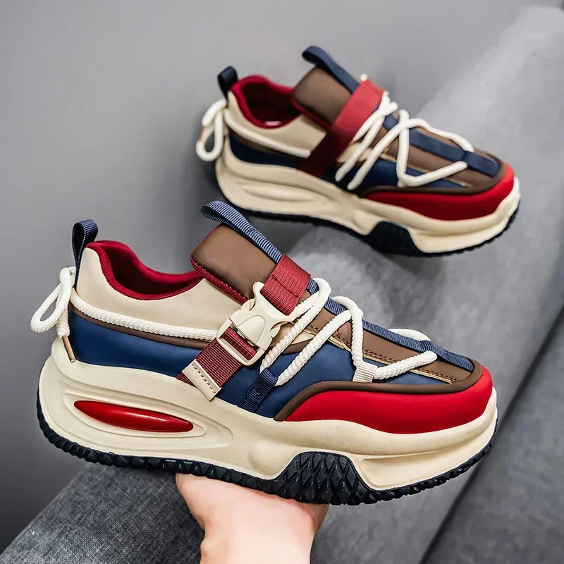 Fashion Men's Sneakers 2025 Trend Personalized Casual Men Shoes Comfort Platform vulcanized Shoes for Men Zapatillas De Hombre
Fashion Men's Sneakers 2025 Trend Personalized Casual Men Shoes Comfort Platform vulcanized Shoes for Men Zapatillas De Hombre