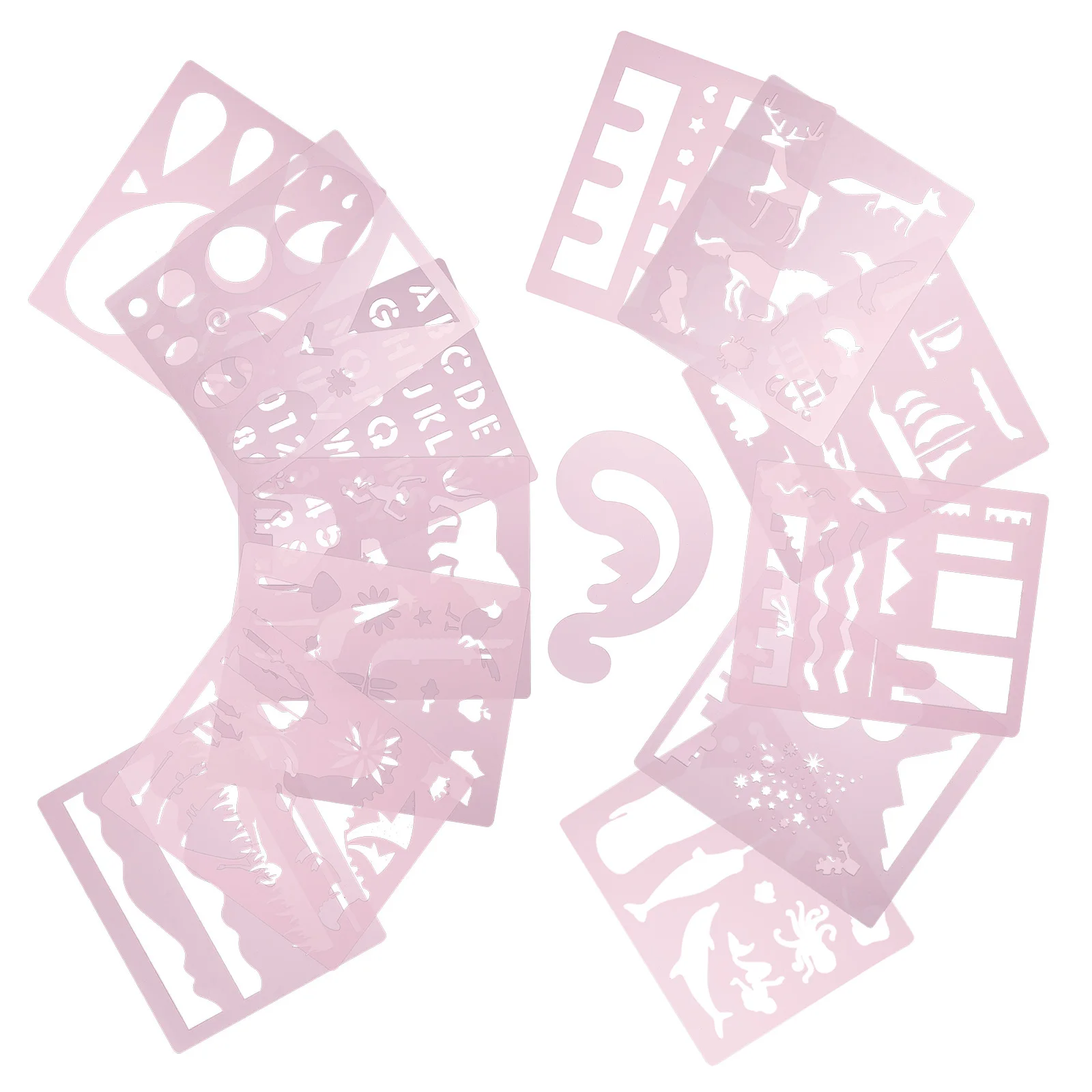 14Pcs Hand Account Template Eco-Friendly Pet Painting Stencils Flexible Tear-Resistant for Scrapbooking DIY Fabric
14Pcs Hand Account Template Eco-Friendly Pet Painting Stencils Flexible Tear-Resistant for Scrapbooking DIY Fabric