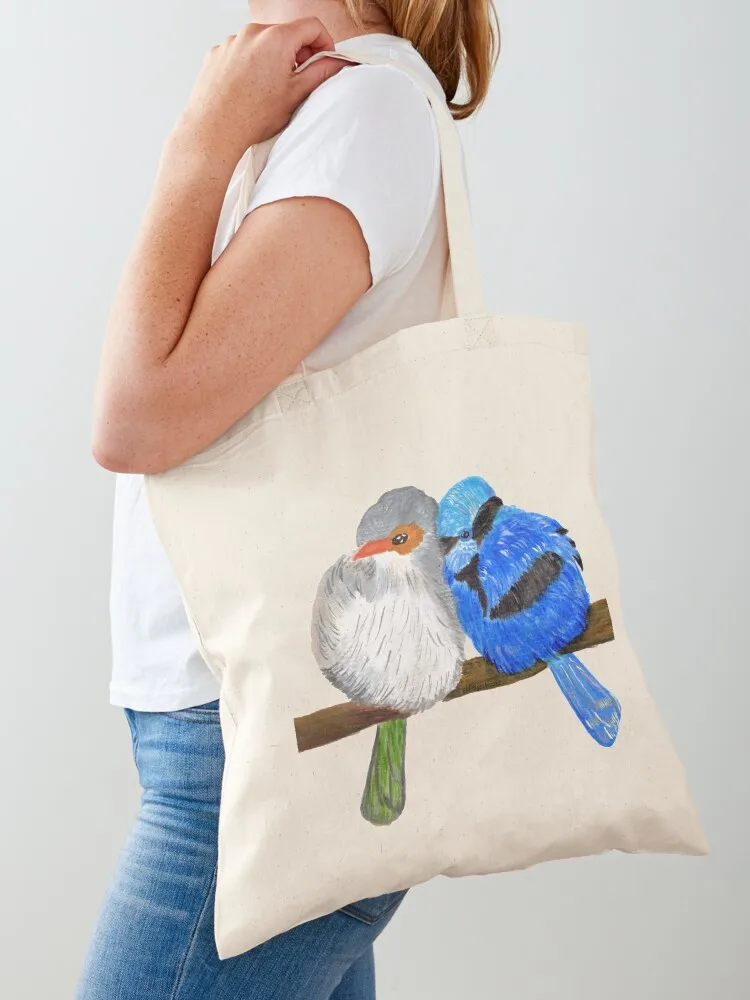 Fairy Wrens love Tote Bag Cloth bags Shopper handbag Fabric bag women bag
Fairy Wrens love Tote Bag Cloth bags Shopper handbag Fabric bag women bag