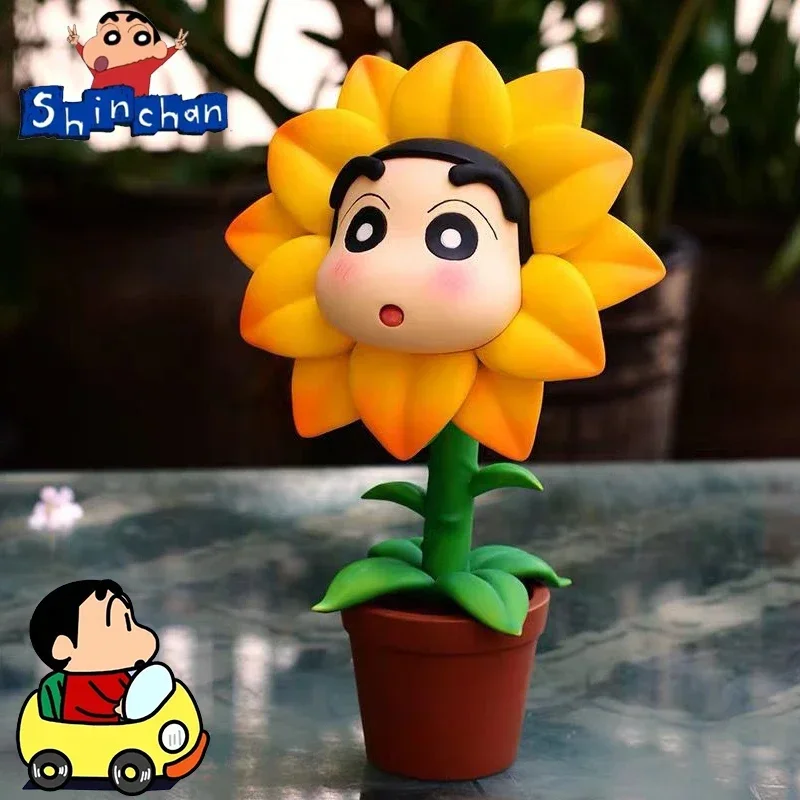 Мультяшные фигурки Crayon Shin-chan, творческие Аниме фигурки из ПВХ, модель подсолнуха, настольное украшение комнаты, коллекционная детская игрушка
Мультяшные фигурки Crayon Shin-chan, творческие Аниме фигурки из ПВХ, модель подсолнуха, настольное украшение комнаты, коллекционная детская игрушка