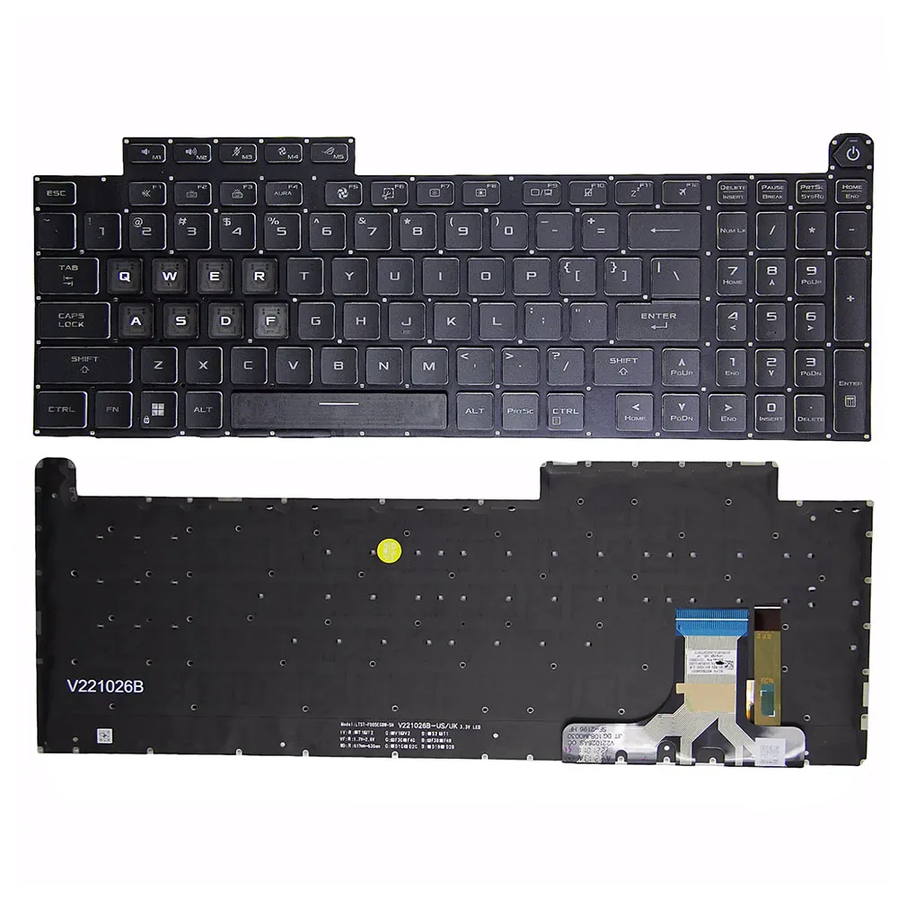 Laptop Keyboard For ASUS V221026BS1 6037B0245201 0KNR0-691GUS00 V221026AS1 US United States US Black With Backlit
Laptop Keyboard For ASUS V221026BS1 6037B0245201 0KNR0-691GUS00 V221026AS1 US United States US Black With Backlit