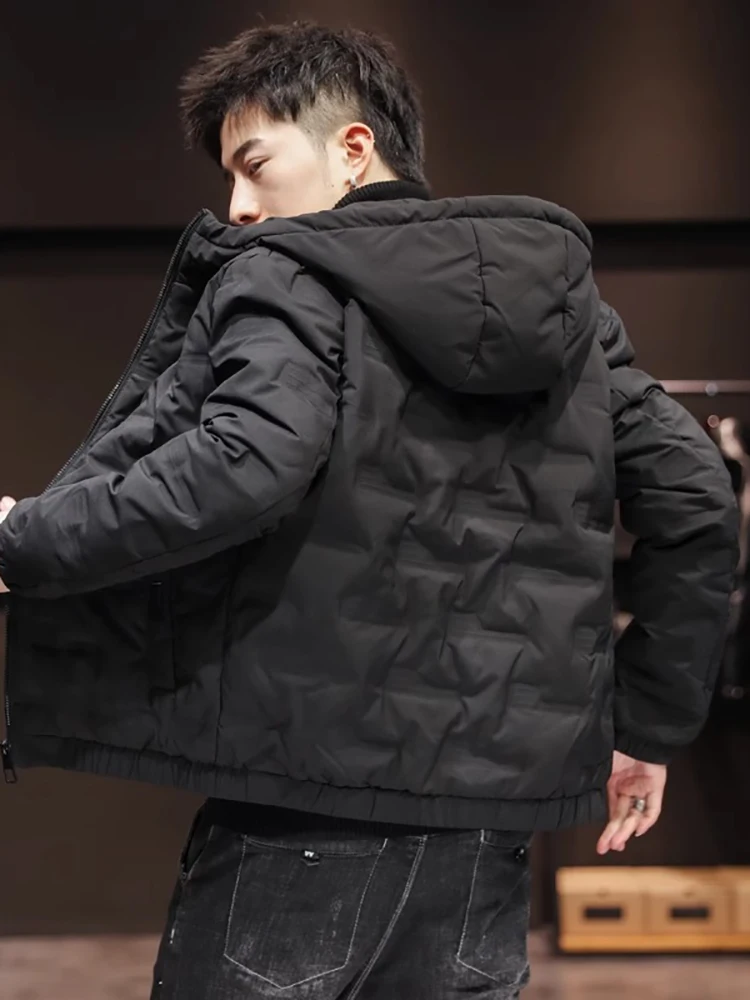 Зимняя мужская куртка Thiened из хлопка с пуховым наполнителем, с капюшоном, теплая, устойчивая к холоду, универсальная, стильная мужская верхняя одежда Haome
Зимняя мужская куртка Thiened из хлопка с пуховым наполнителем, с капюшоном, теплая, устойчивая к холоду, универсальная, стильная мужская верхняя одежда Haome