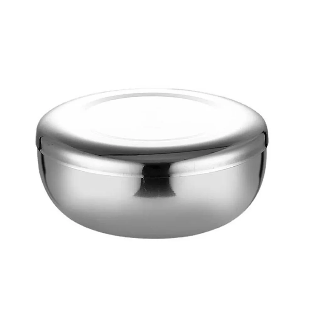 Kitchen Tool Stainless Steel Korean Rice Bowl Unbreakable Fall-proof Pickle Container with Lid Ramen Bowl Restaurant
Kitchen Tool Stainless Steel Korean Rice Bowl Unbreakable Fall-proof Pickle Container with Lid Ramen Bowl Restaurant