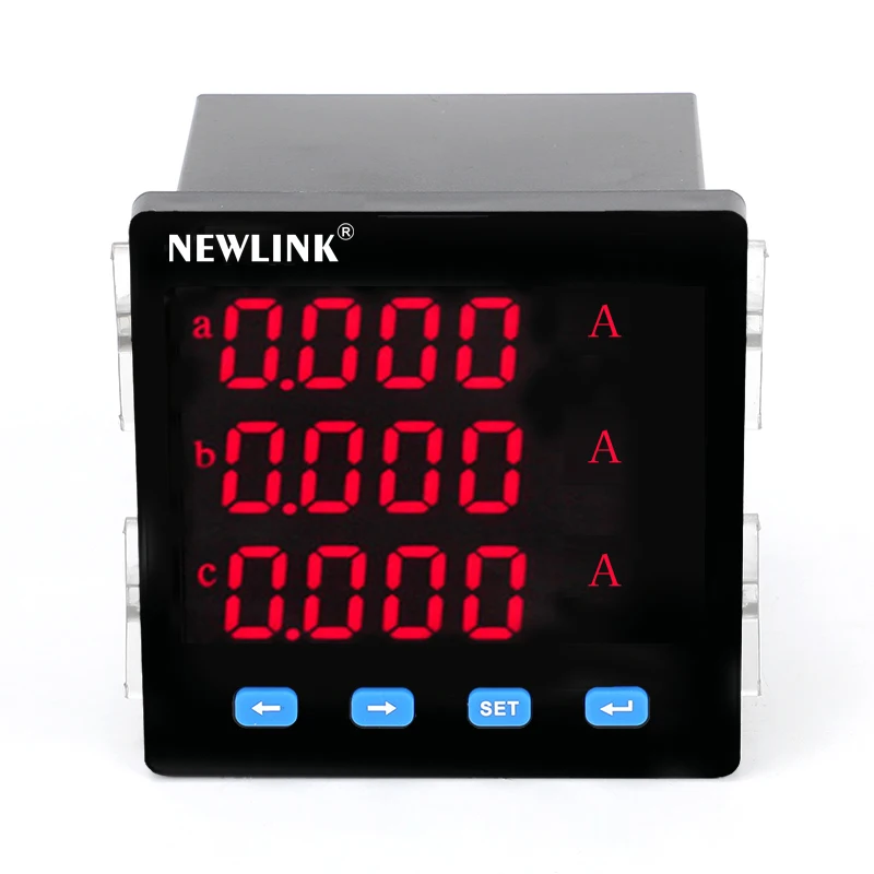 CE IEC digital meter electrical instruments Programmable AC Ammeter LCD Electric meter three phase panel meter
CE IEC digital meter electrical instruments Programmable AC Ammeter LCD Electric meter three phase panel meter