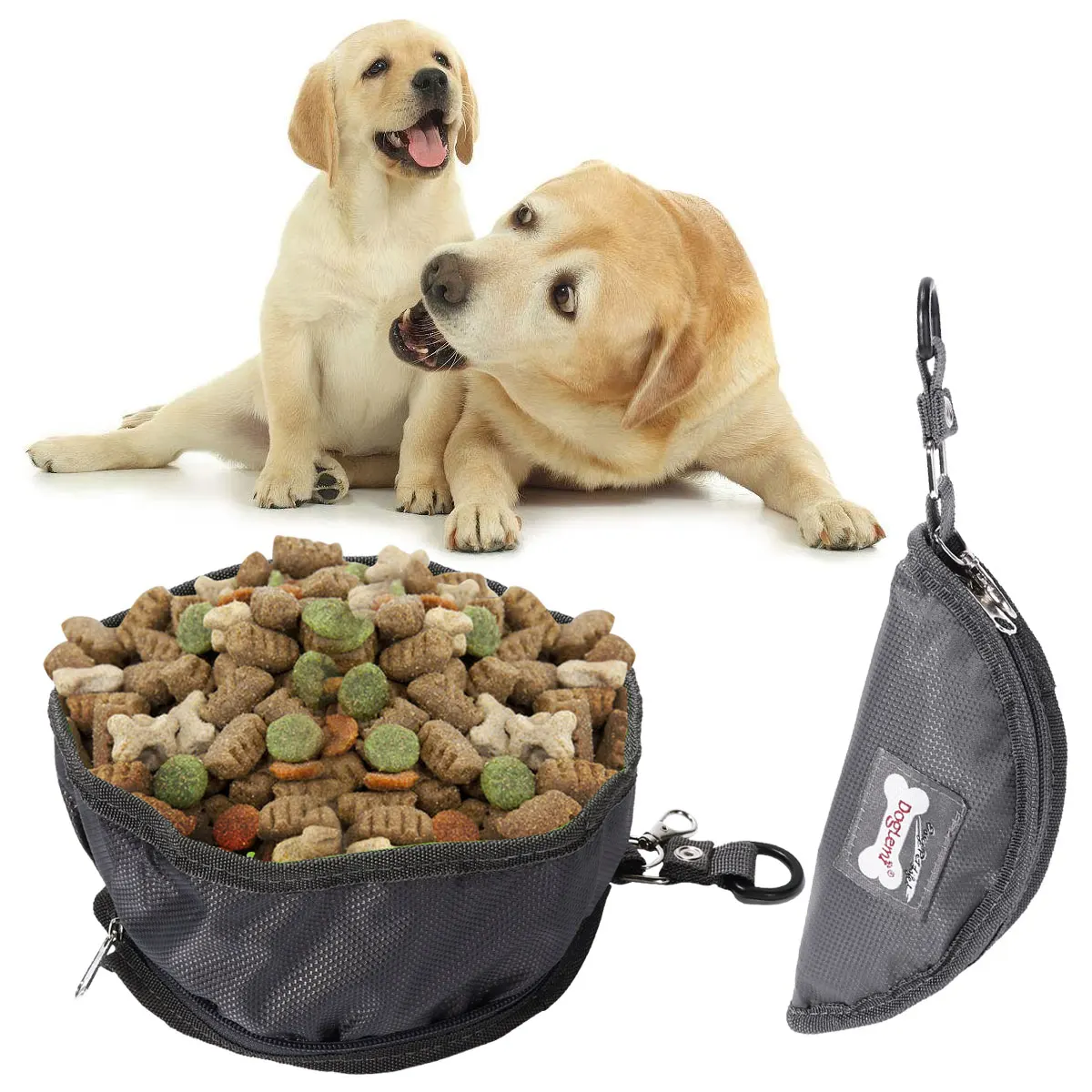 2Pcs Waterproof Foldable Pet Dog Cat Bowls Zipper Closure Hook Portable Travel Outdoor Food Water Bowl Pet Food Bowl
2Pcs Waterproof Foldable Pet Dog Cat Bowls Zipper Closure Hook Portable Travel Outdoor Food Water Bowl Pet Food Bowl