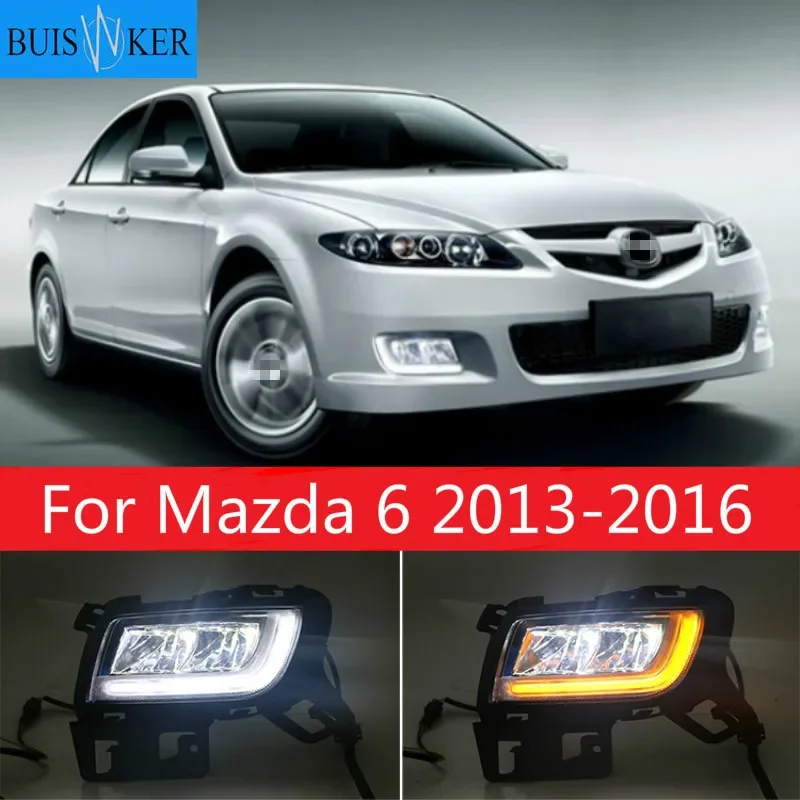 1Pair DRL For Mazda 6 Mazda6 2013-2016 Daytime Running Lights fog lamp cover headlight 12V Daylight
1Pair DRL For Mazda 6 Mazda6 2013-2016 Daytime Running Lights fog lamp cover headlight 12V Daylight