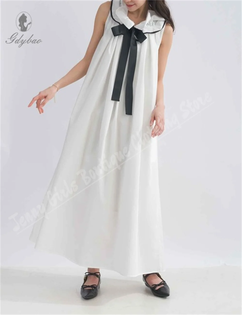 Elegant Black Bow and Ruffle White Flower Girl Dress For Children's Birthday Party Wedding Banquet Evening Wear
Elegant Black Bow and Ruffle White Flower Girl Dress For Children's Birthday Party Wedding Banquet Evening Wear