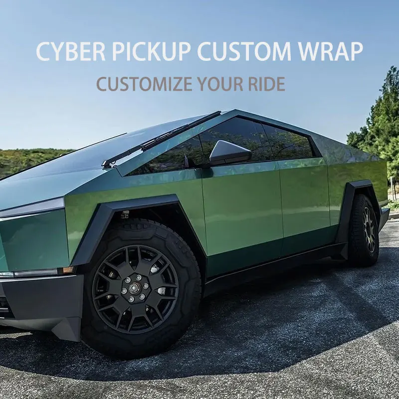 Защитная пленка PPF для Tesla Cybertruck 2025, цвет глянцевый Martin Racing Green, предварительно вырезанная, для самостоятельной установки, ПВХ-пленка для кузова Cybertruck
Защитная пленка PPF для Tesla Cybertruck 2025, цвет глянцевый Martin Racing Green, предварительно вырезанная, для самостоятельной установки, ПВХ-пленка для кузова Cybertruck