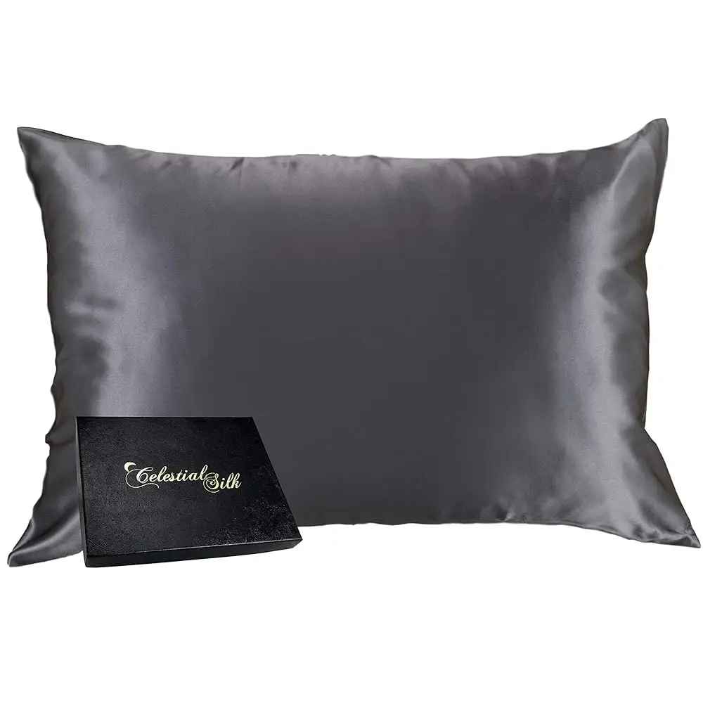 100% Silk Pillowcase For Hair Luxury 25 Momme Mulberry Silk, Charmeuse Silk On Both Sides Envelope Closure -Gift Wrapped-
100% Silk Pillowcase For Hair Luxury 25 Momme Mulberry Silk, Charmeuse Silk On Both Sides Envelope Closure -Gift Wrapped-