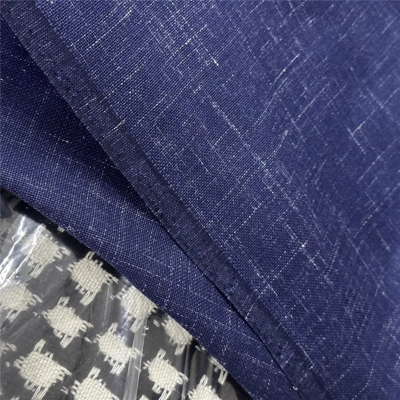 1meter Linen Blend Fabric Sewing Curtains Handmade Home Navy Blue for Designer Shirt Spring Textile Lightweight Crafts Materials
1meter Linen Blend Fabric Sewing Curtains Handmade Home Navy Blue for Designer Shirt Spring Textile Lightweight Crafts Materials