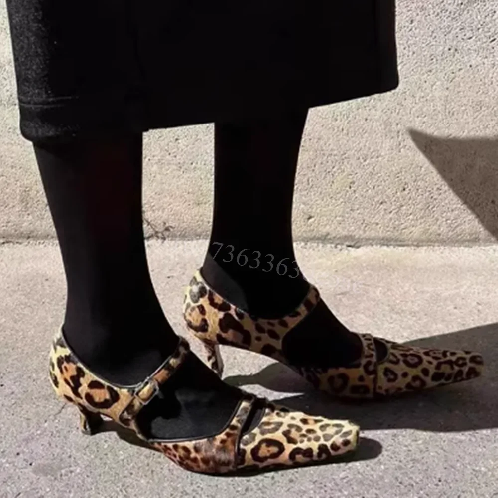 Print Leopard Shallow Pumps Pointed Toe Buckle Belts Strap Shoes for Women Thin Heels Fashionable Shoes 2025 Zapatos Para Mujere
Print Leopard Shallow Pumps Pointed Toe Buckle Belts Strap Shoes for Women Thin Heels Fashionable Shoes 2025 Zapatos Para Mujere