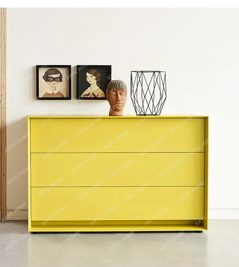 AA minimalist paint three-bucket cabinet simple modern storage storage side cabinet
AA minimalist paint three-bucket cabinet simple modern storage storage side cabinet