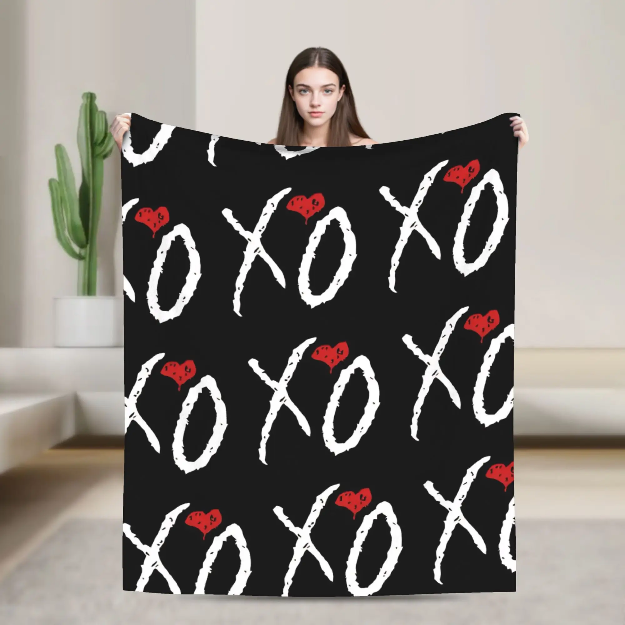 Super Warm Blanket Picnic The Weeknd XO Album Throw Blanket Flannel Bedspread For Couch Chair Aesthetic Sofa Bed Cover
Super Warm Blanket Picnic The Weeknd XO Album Throw Blanket Flannel Bedspread For Couch Chair Aesthetic Sofa Bed Cover