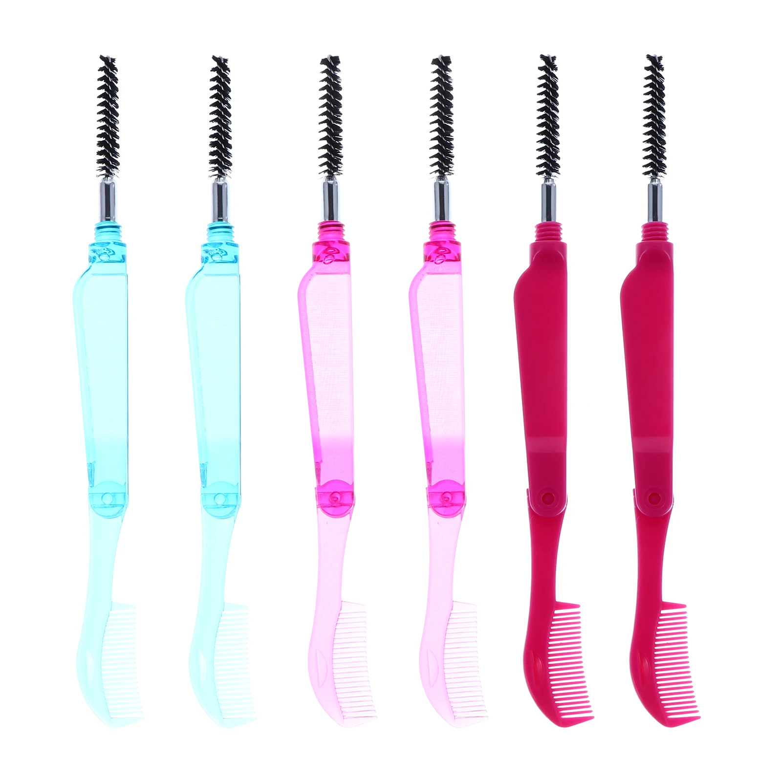 6 Pcs Eyelash Comb Brow Brush Plastic Handle Folding Makeup Tool Eyebrow Shaping Lash Separator Cleaning Gliding
6 Pcs Eyelash Comb Brow Brush Plastic Handle Folding Makeup Tool Eyebrow Shaping Lash Separator Cleaning Gliding