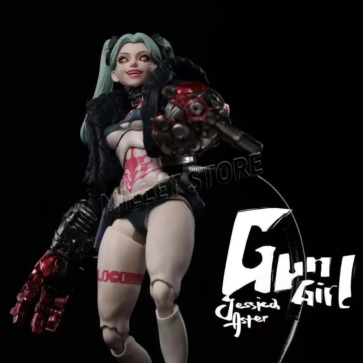 Gun Girl Jessica Rebecca 1/12 Deluxe Edition Collectible Model Decoration Anime Series
Gun Girl Jessica Rebecca 1/12 Deluxe Edition Collectible Model Decoration Anime Series