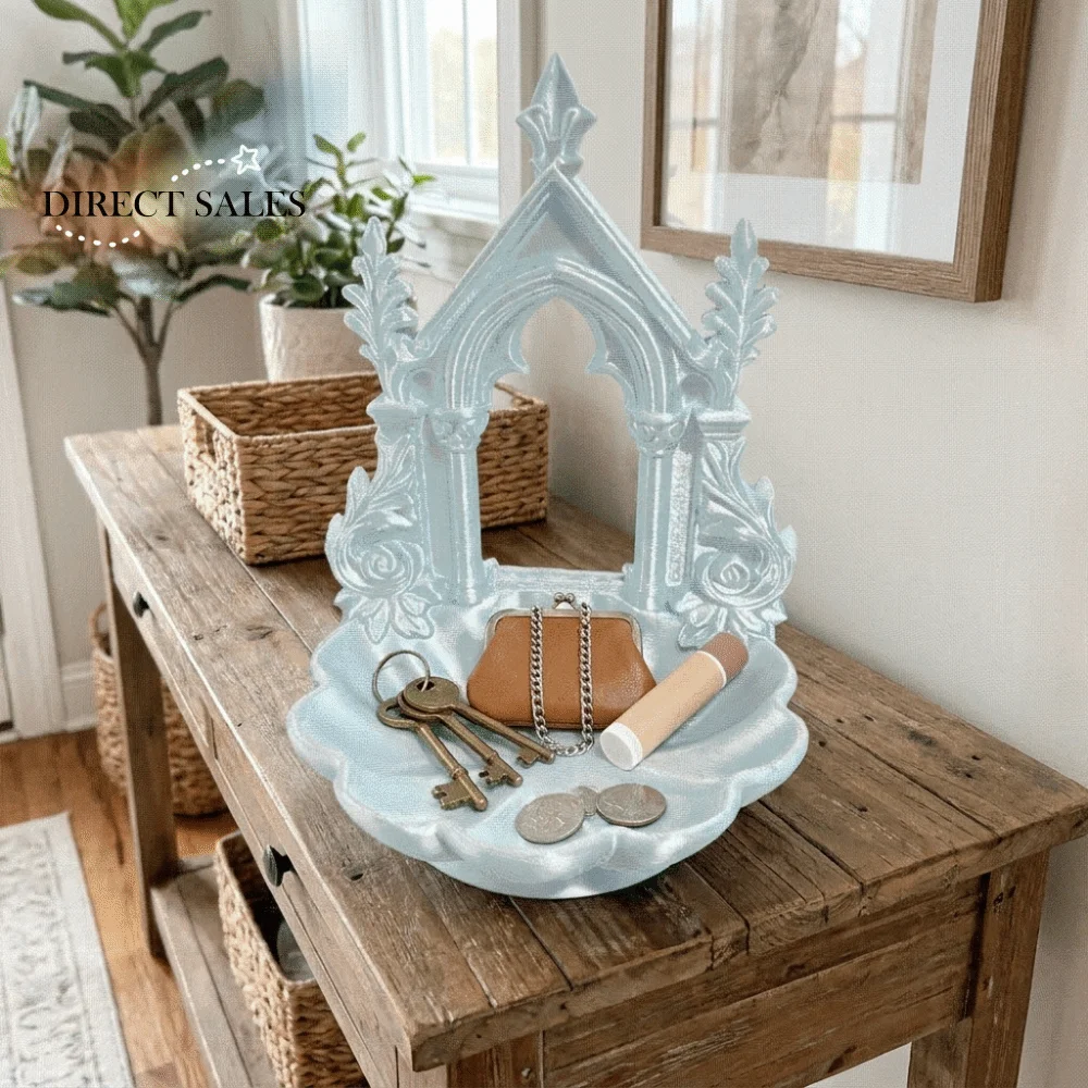 Gothic Style Jewelry Storage Box Elegant Arch Shape Jewelry Organizer Tray Display Retro Design Home Decorative Ornament Bedroom
Gothic Style Jewelry Storage Box Elegant Arch Shape Jewelry Organizer Tray Display Retro Design Home Decorative Ornament Bedroom