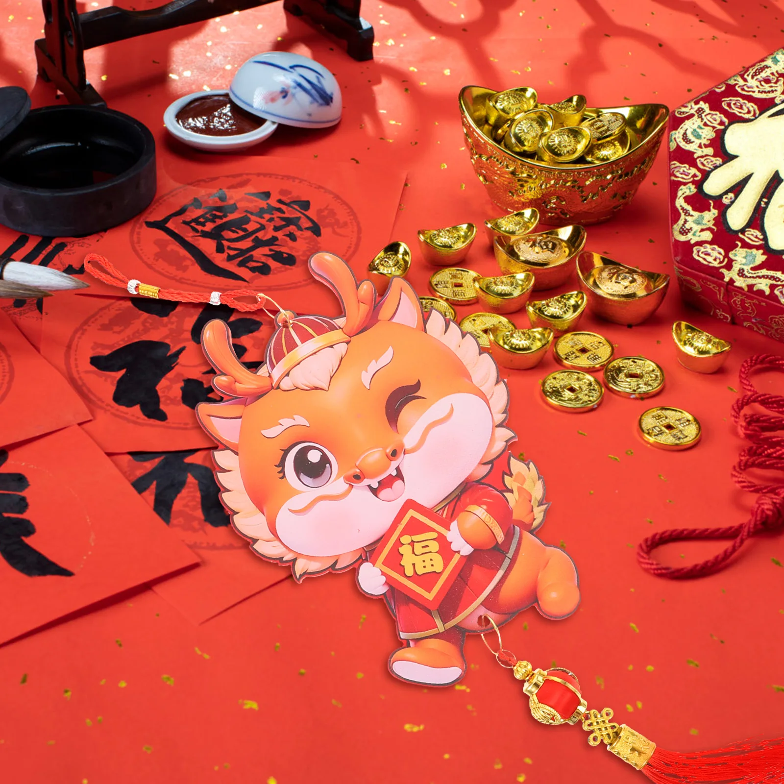 Fu Character Hanging Decoration 2024 Dragon New Year Pendants Spring Festival Car Home Wall Ornament Chinese Style
Fu Character Hanging Decoration 2024 Dragon New Year Pendants Spring Festival Car Home Wall Ornament Chinese Style
