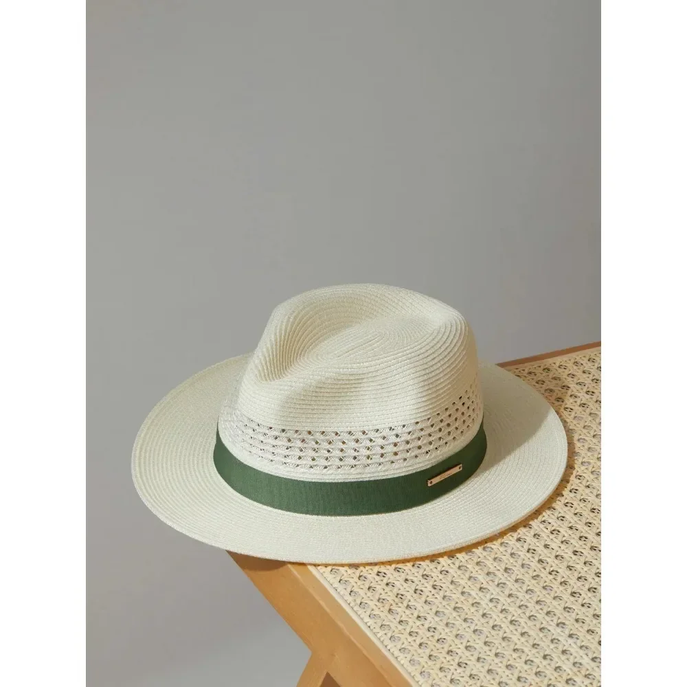 Summer Panama Jazz Hollow Grass Hat for Men and Women Outdoor Sunscreen Breathable Sun Hat Beach Wide Edge Beach Hat
Summer Panama Jazz Hollow Grass Hat for Men and Women Outdoor Sunscreen Breathable Sun Hat Beach Wide Edge Beach Hat