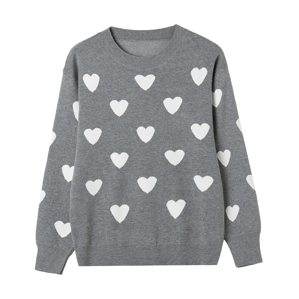 Women's Autumn Winter Knitwear Casual Loose round Neck Pullover Sweater European American Style All-match Fashion for Ladies
Women's Autumn Winter Knitwear Casual Loose round Neck Pullover Sweater European American Style All-match Fashion for Ladies