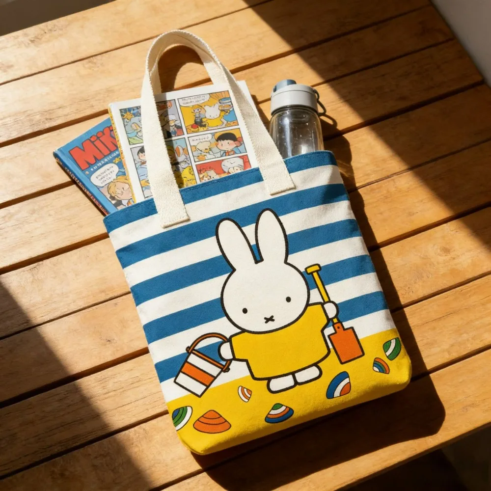 Miffy Rabbit Canvas Shoulder Bag Casual Lightweight Handbag Fashion Cartoon Accessory for Women Daily Outdoor Shopping Travel
Miffy Rabbit Canvas Shoulder Bag Casual Lightweight Handbag Fashion Cartoon Accessory for Women Daily Outdoor Shopping Travel