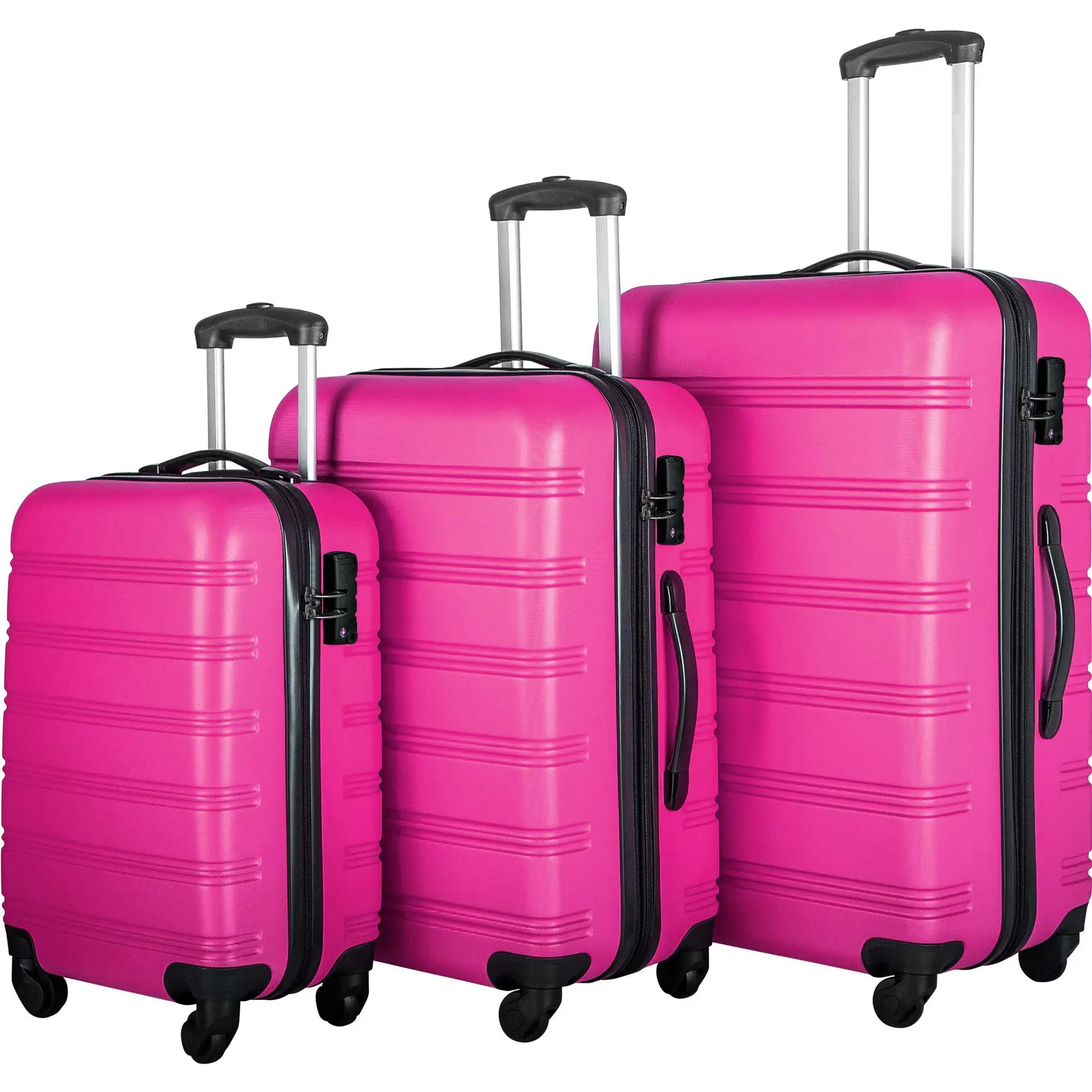 3 Piece Luggage Set Hardside Spinner Suitcase with TSA Lock 20" 24" 28" Available luggage travel bag suitcases travel suitcase
3 Piece Luggage Set Hardside Spinner Suitcase with TSA Lock 20" 24" 28" Available luggage travel bag suitcases travel suitcase