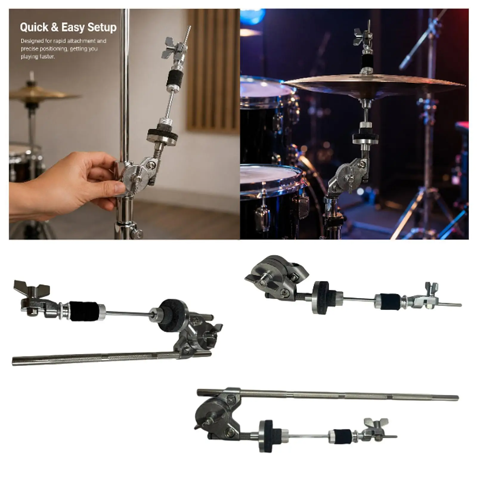 Drum Hardware Accessories Lightweight Zinc Alloy Cymbal Stacker for Hi Hat Cymbals Stand Practice or Gig Use
Drum Hardware Accessories Lightweight Zinc Alloy Cymbal Stacker for Hi Hat Cymbals Stand Practice or Gig Use
