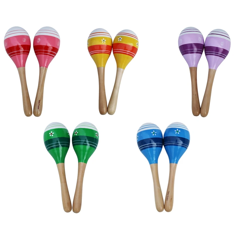 Перкуссионные погремушки для рук Maracas, деревянный шейкер для румбы, музыкальный инструмент для детей и взрослых, набор из 2 шт.
Перкуссионные погремушки для рук Maracas, деревянный шейкер для румбы, музыкальный инструмент для детей и взрослых, набор из 2 шт.