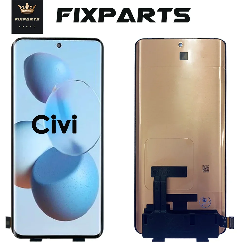 6.55'' Display For Xiaomi Civi LCD Display Touch Panel Assembly Replacement For 2109119BC LCD Screen With Frame
6.55'' Display For Xiaomi Civi LCD Display Touch Panel Assembly Replacement For 2109119BC LCD Screen With Frame