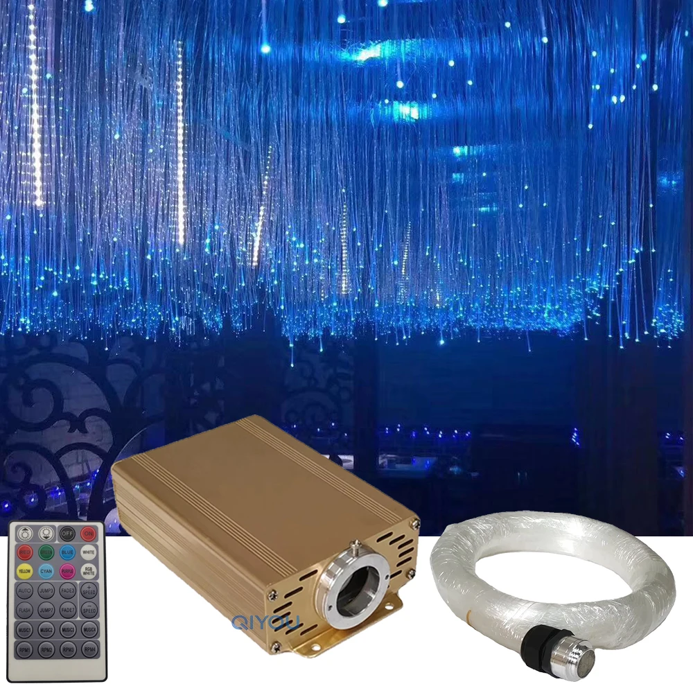 16W RGB Sparkling Fiber Optic Light For Room Ceiling Wedding Coffee Bar Decoration
16W RGB Sparkling Fiber Optic Light For Room Ceiling Wedding Coffee Bar Decoration